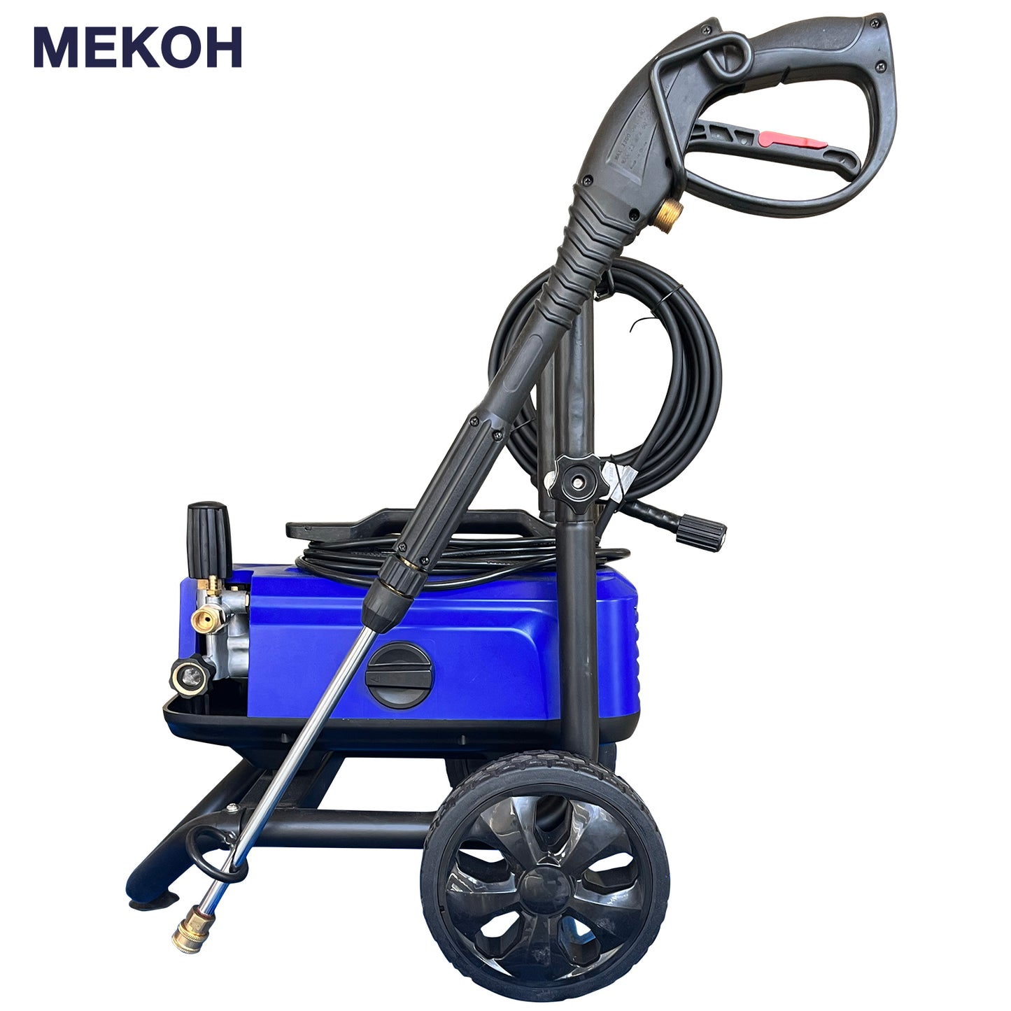 MEKOH 1750 PSI 2.2 GPM Portable Pressure Washer – Heavy-Duty Electric Power Washer for Commercial Vehicle Washing, Car Detailing