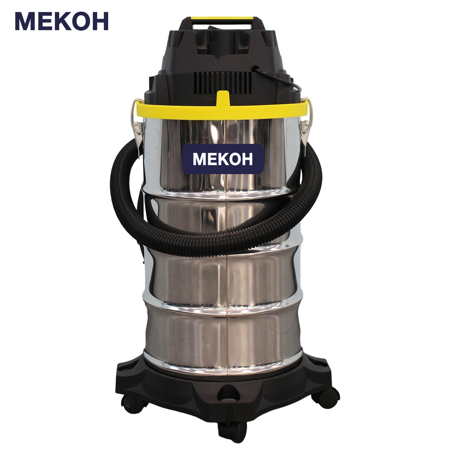 MEKOH 4-in-1 Wet & Dry Vacuum Cleaner - 1200W Powerful Suction with Stainless Steel Barrel for Multi-Surface Cleaning