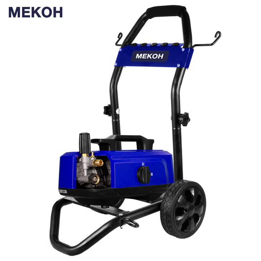 MEKOH 1750 PSI 2.2 GPM Portable Pressure Washer – Heavy-Duty Electric Power Washer for Commercial Vehicle Washing, Car Detailing
