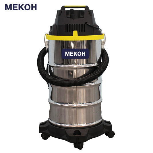 MEKOH 4-in-1 Wet & Dry Vacuum Cleaner - 1200W Powerful Suction with Stainless Steel Barrel for Multi-Surface Cleaning