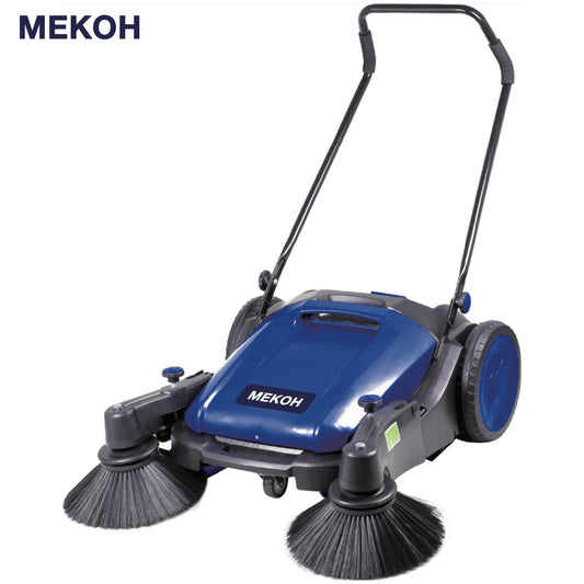 MEKOH Self-Propelled Road Sweeper - 920mm Wide, Adjustable Brushes & Dual Front Brooms for Efficient Street Cleaning
