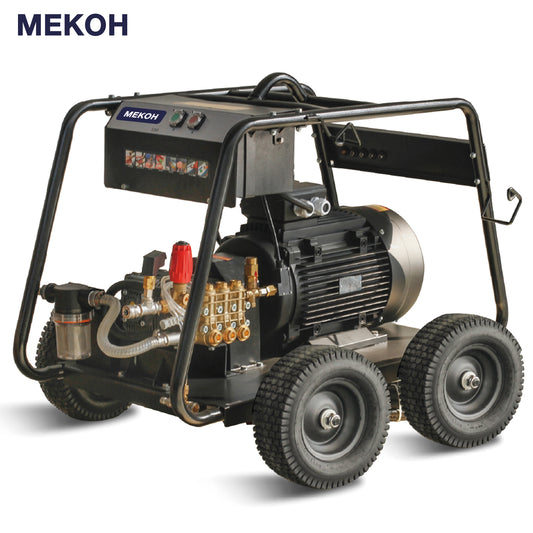 MEKOH Industrial Electric High-Pressure Washer - 4060 PSI, 4.8 GPM for Heavy-Duty Factory, Workshop & Equipment Cleaning