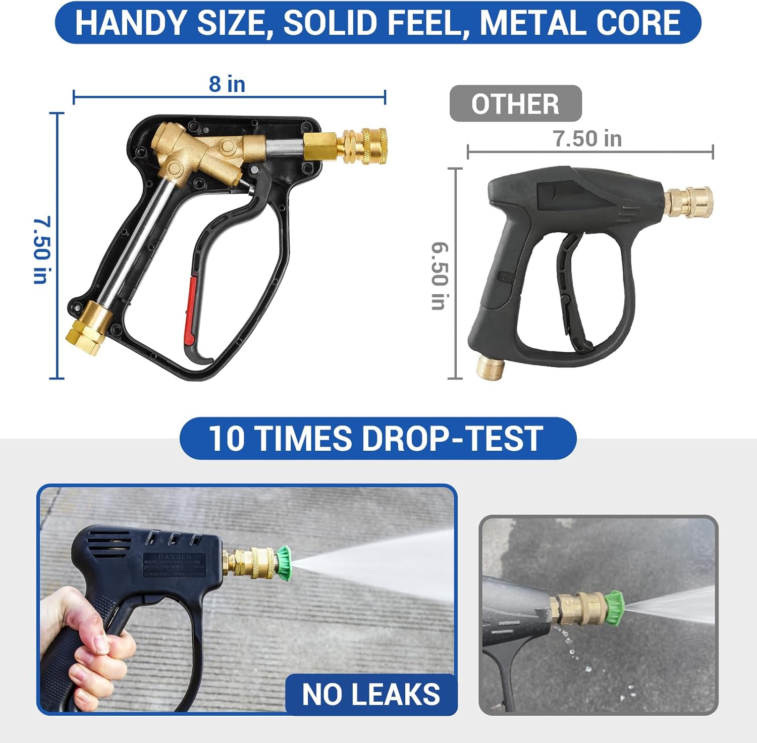 MEKOH pressure washer short gun 4000PSI