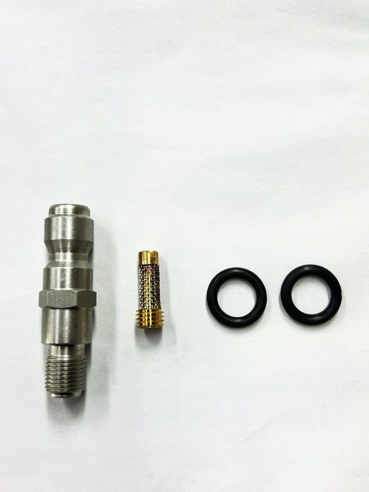Pressure Washer Surface Cleaner Inlet， 1/4”Quick Plug (2-Pack)